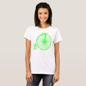 T-shirt Penny Farthing - Vert (Devant entier)