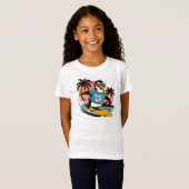 T-Shirt PENQUIN, SURFACE (Devant entier)