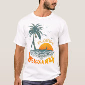 T-shirt Pensacola Beach (Devant)