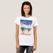 T-shirt Pensacola Beach Florida (Belle) (Devant entier)