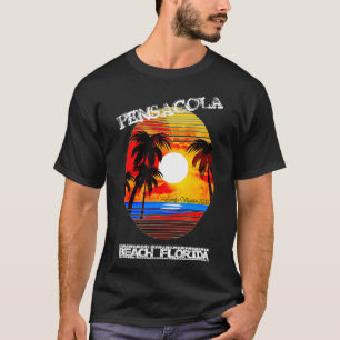 T-shirt Pensacola Beach Florida Famille Vacation 2020