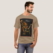 T-shirt Pensar : Le Tee à Message Réfléchi (Devant entier)