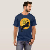 T-shirt Pense Moins Sens Meow - Drôle Chat (Devant entier)