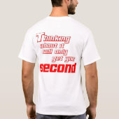 T-shirt Pensée (Dos)