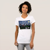 T-shirt Pensée aux étoiles (Devant entier)