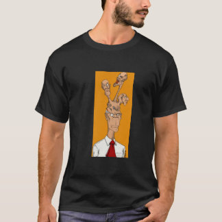 T-shirt Pensée avec les petites têtes