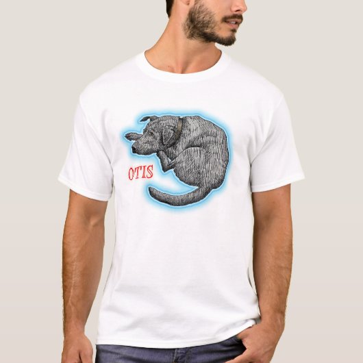 T-SHIRT PENSÉE DE CHIEN D'OTIS (Devant)