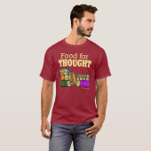 T-shirt Pensée de la nourriture 4 (Devant entier)