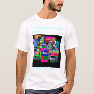 T-shirt Pensée en dehors de la boîte