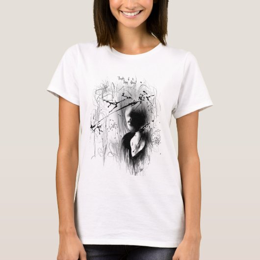 T-shirt Pensées d'un athée de mort (Devant)