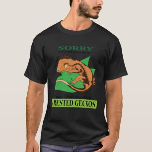 T-shirt Penser À Crested Geckos Reptile Lizards