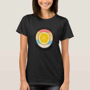 T-shirt Penser à la citronnelle Fruits d'agrumes