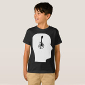 T-shirt Penser à la mandoline (Devant entier)