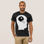T-shirt Penser au ping-pong (Devant entier)