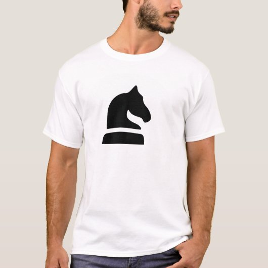 T-shirt Penser aux échecs (Devant)
