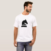 T-shirt Penser aux échecs (Devant entier)