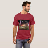 T-shirt Penser différemment Maillot déroutant étendu (Devant entier)