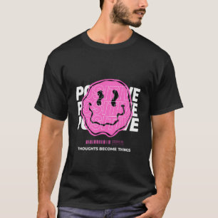 T-shirt Penser Motivationnel positif Citation Positive Coo