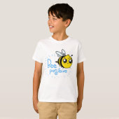 T-shirt Penser Positive Abee Positive Mignonne Abee (Devant entier)