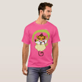 T-shirt Penser singe (Devant entier)