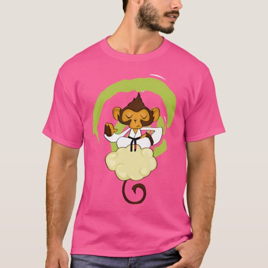 T-shirt Penser singe (Devant)