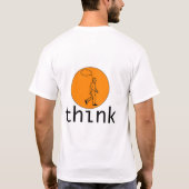 T-shirt pensez (Dos)
