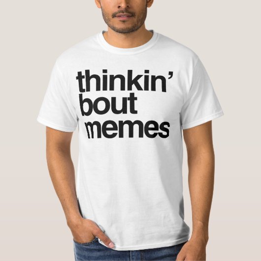 T-shirt Pensez aux mèmes (Devant)
