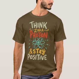 T-shirt Pensez comme Proton Funny Science 2400