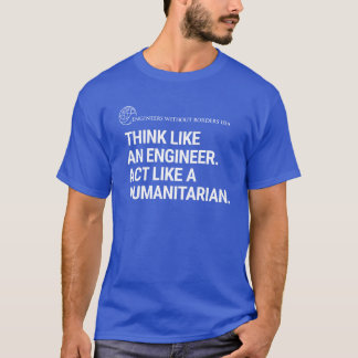 T-shirt Pensez comme un ingénieur Tee