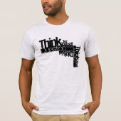 T-shirt Pensez différemment (Devant)