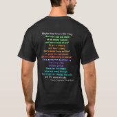 T-shirt Pensez différent (Dos)