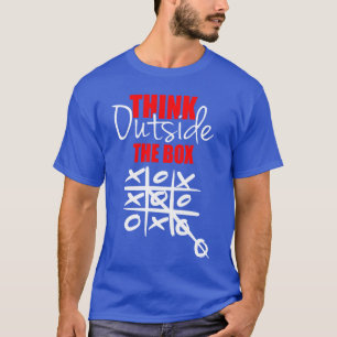 T-shirt Pensez en dehors du Bo Citations de film Amateur d