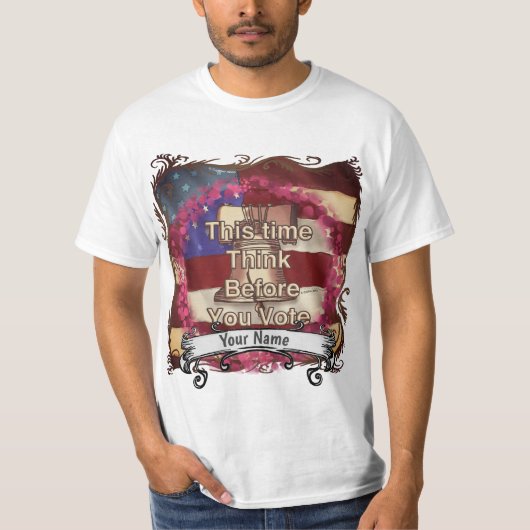 T-shirt Pensez et Votez (Devant)