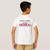 T-shirt Pensez, j'ai peur, de vous... (Dos entier)