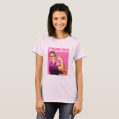 T-shirt Pensez le rose (Devant entier)
