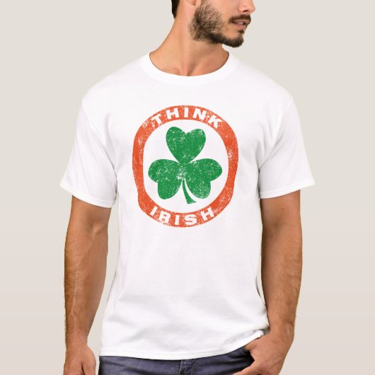 T-shirt Pensez l'irlandais (Devant)