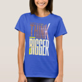 T-shirt Pensez plus grand – Pull (Devant)