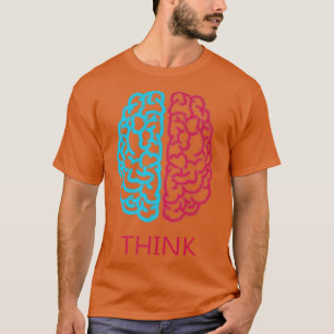 T-shirt Pensez Science du cerveau Art Neuroscience Neurosc