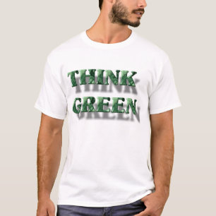 T-shirt Pensez vert