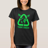 T-shirt Pensez vert (Devant)