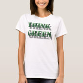 T-shirt Pensez vert (Devant)