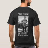 T-shirt Pensez-vous que vous êtes dans un endroit inapprop (Dos)