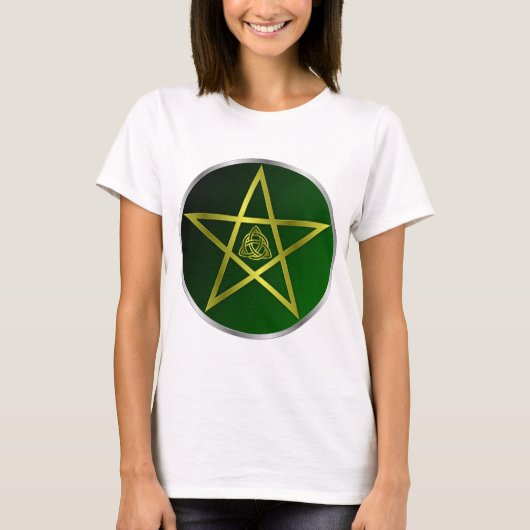 T-shirt Pentacle or (Devant)