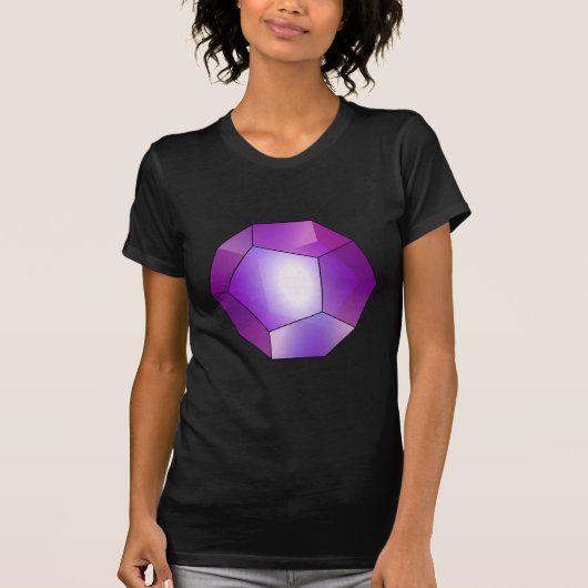 T-shirt Pentagone Dodekaeder Dodecahedron (Devant)