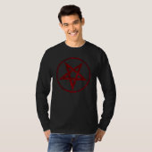 T-shirt Pentagram Red Devil (Devant entier)