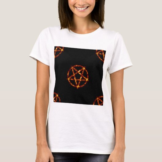 T-shirt pentagramme (Devant)