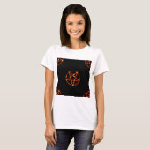 T-shirt pentagramme (Devant entier)