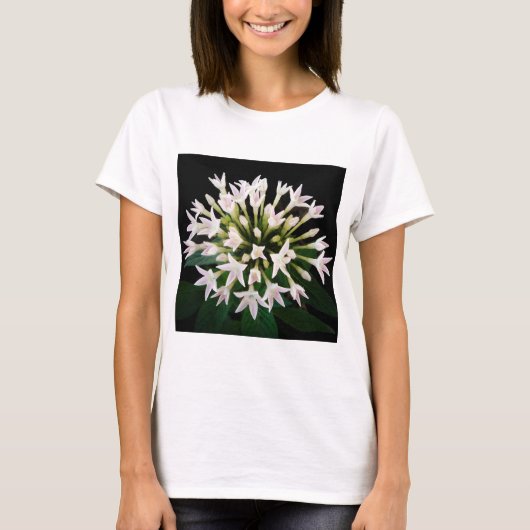 T-shirt Pentas blancs (Devant)