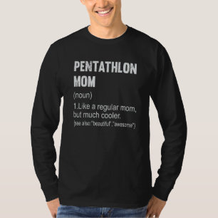 T-shirt Pentathlon maman Définition Pentathlon maman pour 