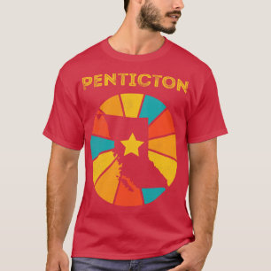 T-shirt Penticton Colombie-Britannique Canada Vintage